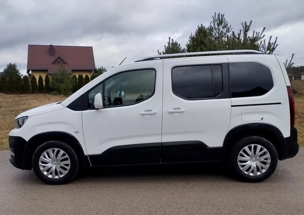 Peugeot Rifter cena 33999 przebieg: 245000, rok produkcji 2018 z Wolin małe 254